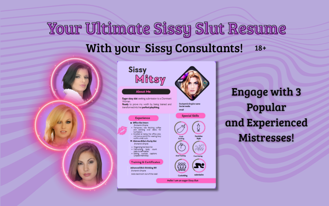 Sissy Charm School With Mistress Erika